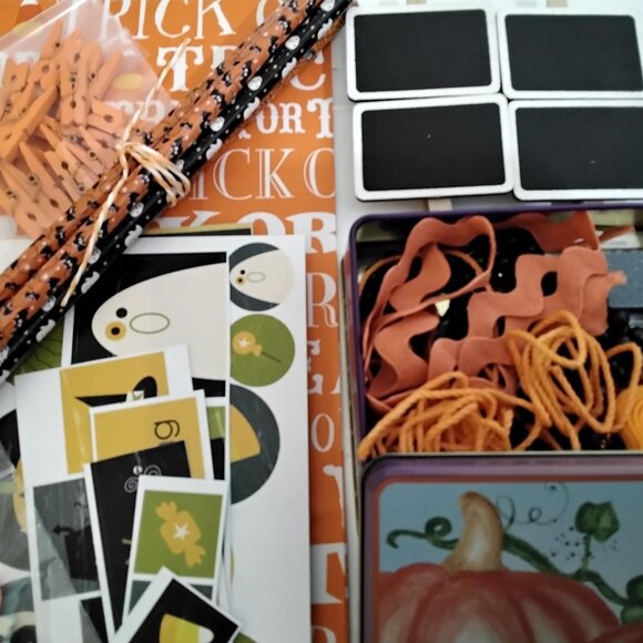 Halloween DIY Craft Supply Inspiration Kit - Picture 2 of 6